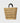 Open Weave Basket Bag - Natural